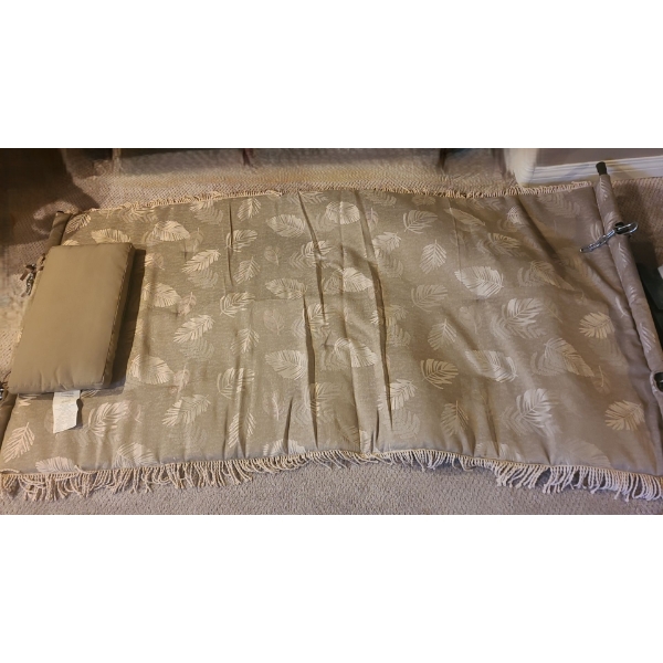 Fringed Hammock with Freestanding Frame