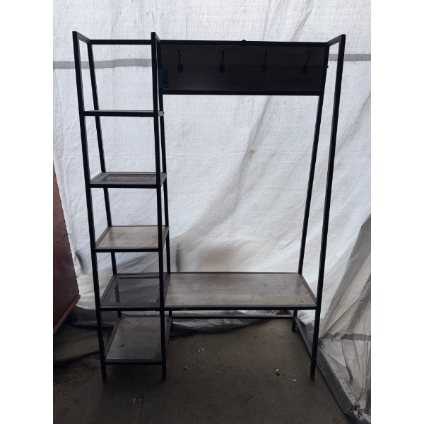 Entryway Shelf and Hooks