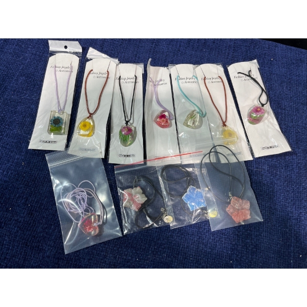 Collection of Floral Necklaces