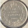 Image 2 : 1902 AU Canadian Dime 92.5% Silver