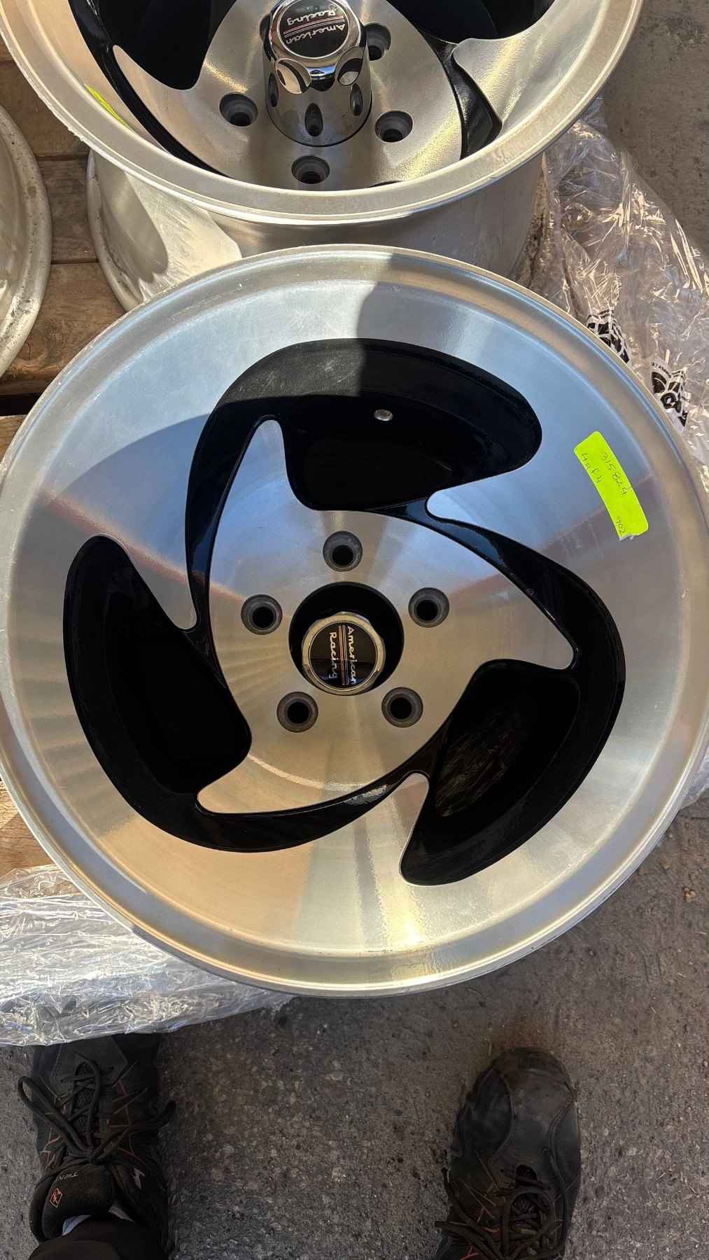 4 Rims Two 15x8 Inches and Two 15x10 Inches *No Rim Caps