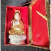 Image 6 : Time to Zen. - Religious Statues and Beautiful Hand Painted Glass Blown Vase ( Slight Damage)