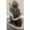 Image 7 : Lux Christmas Collection - Boujie Santa In Olive OverCoat New Holiday Garland Holographic Bulbs 