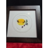 Image 4 : 3 Framed Food Drawings ( Mushrooms, Cheese, Olive Oil)