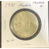 Image 1 : 1938 Canadian Dollar 80% Silver 23.33 Grams 