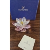 Image 1 : Swarovski Crystal Lotus Flower Figurine with Original Box and Documentation