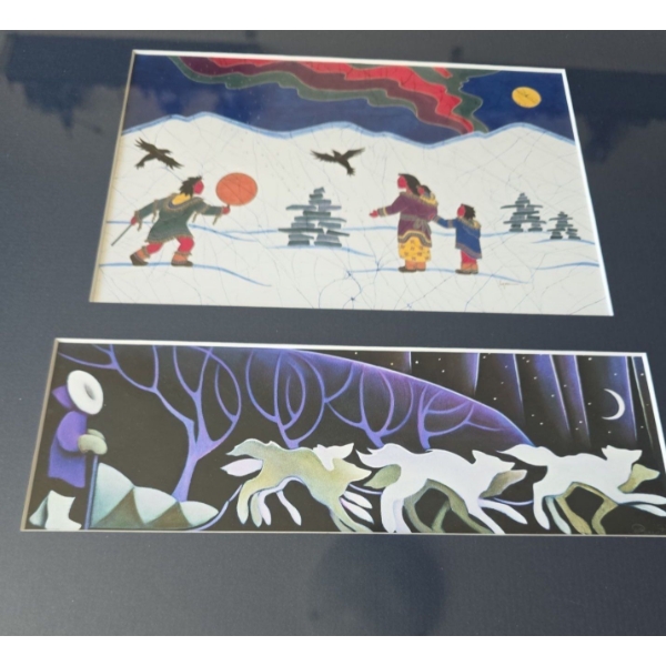 Inuit Art Scene Of Daily Life, Animals & The Spiritual World- Island Art Publishers
