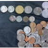 Image 2 : Foreign Coins and Bills Collection with 1902 and 1944 US dime