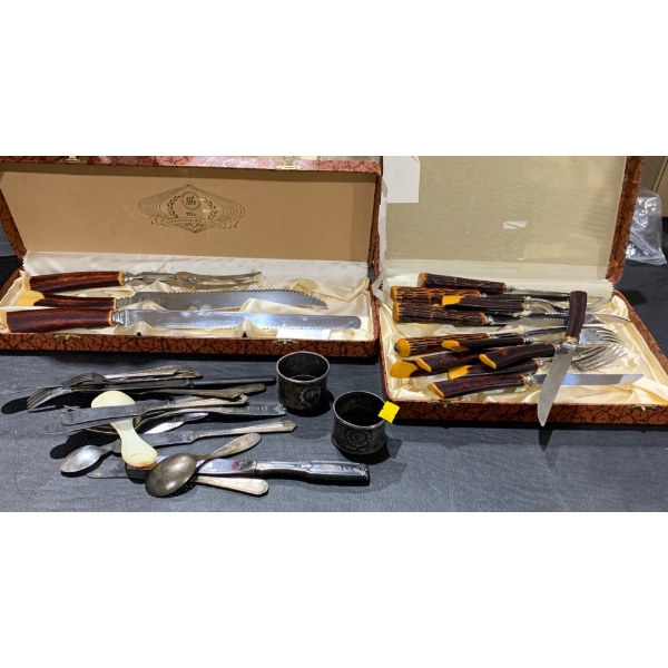 Stainless Steel Kitchenware Set Plus Utensils & Napkin Holders 