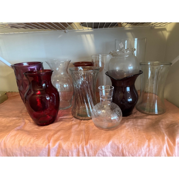 Antique Glass Vessels 10T