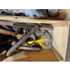 Image 4 :  Wooden crates X4 full of miscellaneous tools, blue toolbox with large socket set and 2 red toolboxe
