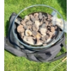 Image 2 : Camp Chef Model GC-LOGC11 Portable Propane Fire Pit 18" Diameter Top, 11 T, Grilling Sticks 