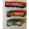 Image 4 : Asst Model "Canada, Saskatchewan, B.C. & others" Grain & Log Cars