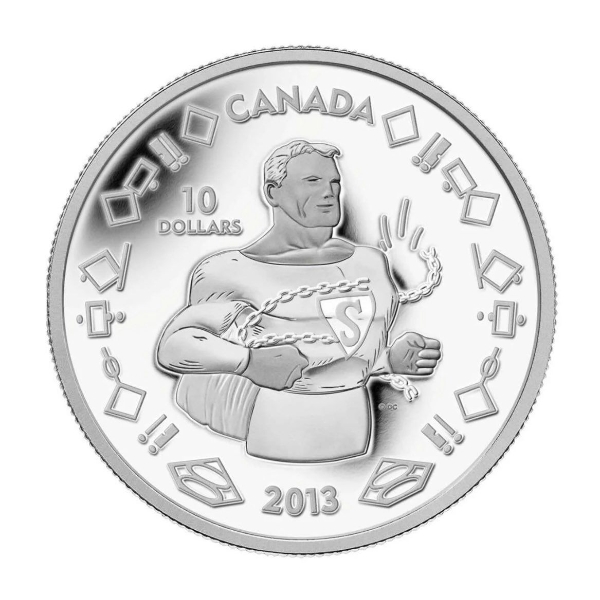 2013 $10 75th Anniversary of Superman™: Vintage - Pure Silver Coin
SKU: 125838