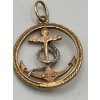 Image 2 : 10k Gold Anchor Pendant in great shape 2.39g