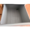 Image 3 : MDF 3 Drawer w File Cabinet 16 w, 28 h, 20 d.  Plastic 2 Drawer Filing w Key 14 1/2 w, 26 h, 18 d 