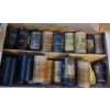 Image 7 : Edison Blue Amberol Player, Large Assortment of Music Tubes and Wood Cabinet 24 W, 13.5 D, 40 T