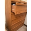 Image 2 : Stone Oak Solid Wood 5 Drawer Dressing Table 30x15x45