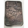 Image 1 : National Seasons Greetings '83 1 Troy Ounce 99.99% Silver