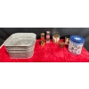 Image 1 : Empty Tins and Large Washbin