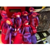 Image 1 : 13 red hat, lady dolls,