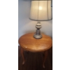 Image 1 : Side Table 25 W, 21 D, 22 T and Lamp 28 T to Finial 