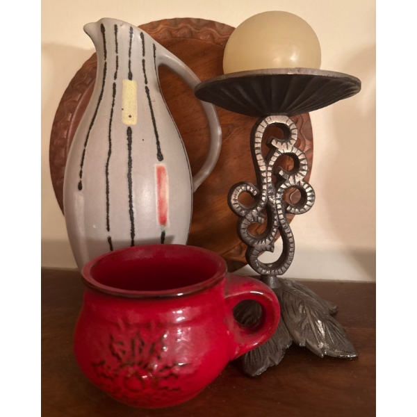 Unique Dumler & Breiden Vintage Pottery Art Piece & More - Made In W. Germany 