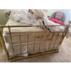 Image 6 : Brass Bed Frame with Kingsdown Mattress and Box Spring