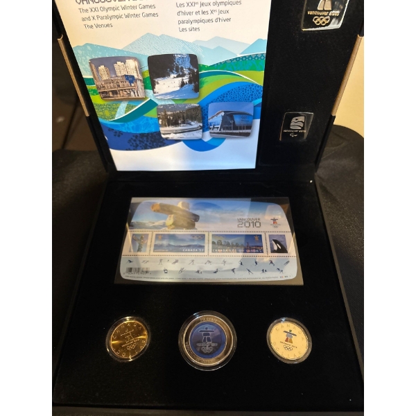 2010 Vancouver Gold Collector's Set
