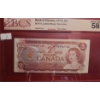 Image 1 : Certified Bank of Canada 1974- $2 Bill RA5907123- BC-47a/ Almost UNC 58