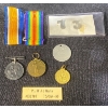 Image 1 : PTE. W.J.J. MARTIN. 73-CAN. INF. 132787 Medals & Dog Tag 