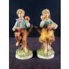 Image 1 : Goebel W.Germany Boy & Girl Porcelain Figurines, 6"