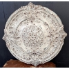 Image 1 : Large Distressed Metal Wall Medallion, Priced 249, 39W 