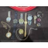 Image 2 : 11 Watches Including 2 Pocket Watches, 2 Ring Watches & More