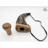 Image 4 : Bugle Handcrafted From Buffalo Horn 13''INCHES HEIGHT.