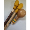 Image 2 : Hand Made Drumming Sticks 14.5 T and Musical Rattle 5.5 T
