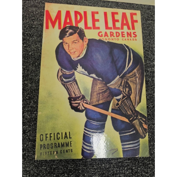 Vintage Toronto Maple Leaf Gardens Memorabilia and Programs