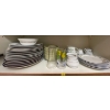 Image 3 : Double Cupboard Contents - Glassware Dishes Serving Vessels & More (2)