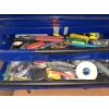 Image 3 : Ultracraft Standing Toolbox with 5 Drawers and 1 Bottom Cabinet 38 T, 24 L, 11 W, Includes Contents!