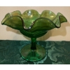 Image 5 : Assorted Green Carnival Glass  Westmore & Imperial Glass Companies