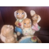 Image 10 : Pendelphin Hand Painted Stonecraft Assortment-  "Barrow Boy, The Thumper, Boswell, Barney, Dandy & P