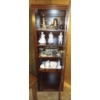 Image 2 : Wooden Cabinet w/ Glass, Contents NOT Included -- 24W, 17D, 72T