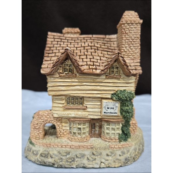 Hand Carving 'Wine Merchant' By David Winter 