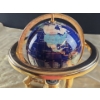 Image 4 : Semi Precious Abalone Tabletop World Globe with Brass Stand and Compass 10' Tall