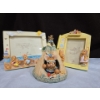 Image 1 : Pen Delfin Collectible Picture Frames & 'Little Brave' Figurine 