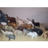 Image 6 : Collection of Elephant Decor: Wood, Stone, Ceramic- Includes: Clock 7 W, 6 T, 