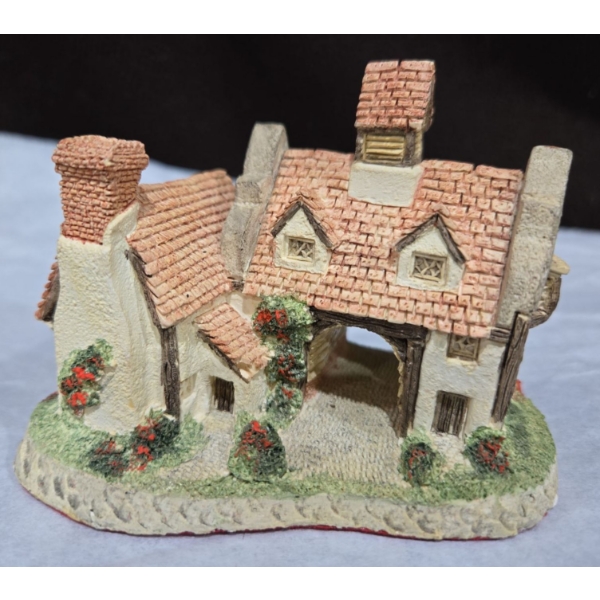 Hand Carving 'Schoolhouse' By David Winter 