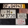 Image 2 : Vintage 3D Resin Animated Police Cop w/ Assorted License Plates & Decantor