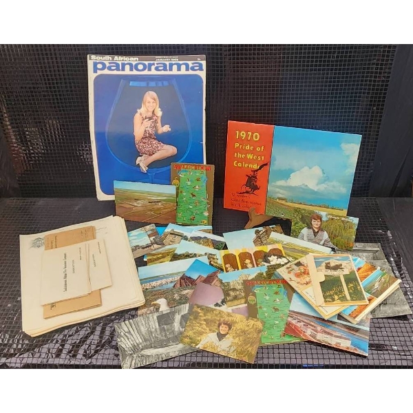 Vintage Ephemera, Including Postcards and Pamphlets