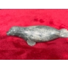 Image 5 : Pair of Seals Inuit Soapstone Carvings 8Wx4H, 4.5Wx1.5H